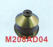 M208AD06 | Mitsubishi Water Nozzle (Black) 6 Ø