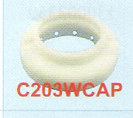 C203WCAP | Charmilles Water Nozzle Cover 45 Ø X 19L