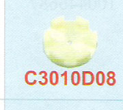 C3010D08 | Charmilles Re-Threading Nozzle 0.8 Ø Ceramic