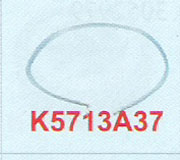 K5713A37 | Sodick AWT Slide Belt 375mmL (S702)