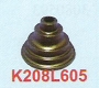K208L605 | Sodick Water Nozzle (Black) (Extend Length) 6 Ø + 5mmL