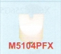 M5104PFX | Mitsubishi Fixed Block For Wire Pipe D28 X 35L (Plastic)